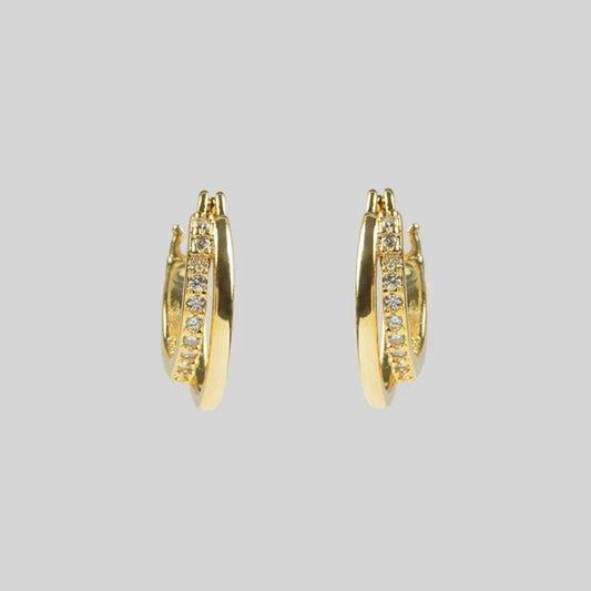 DELILAH HUGGIE EARRINGS