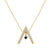 Sparkling 'A' Shape Necklace