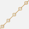 CLOVER BRACELET 5 MOTIFS MOP