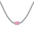 2.0 carat Ornate Emerald Cut Necklace
