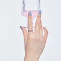 Unique Colorful Emerald Cut Party Ring