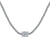 2.0 carat Ornate Emerald Cut Necklace