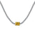 2.0 carat Ornate Emerald Cut Necklace