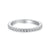 Delicate Sparkling Round Cut Daily Ring