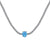 1.0 carat Unique Pear Cut Tennis Necklace