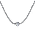 1.0 carat Unique Pear Cut Tennis Necklace