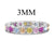 Dazzling Lustrous Round Cut Tennis Ring