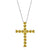 Radiant Cross Shape Necklace