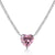 8.0 Carat Versatile Colorful Sweet Heart-Shaped Tennis Necklace