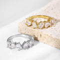 Delicate Multi Cut Ring