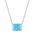 Luxurious Square Shape Colorful Necalack