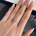 2.0 Carat Dazzling Lustrous Heart Cut Lover Ring