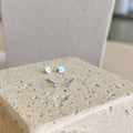 Delicate Solitaire Earrings