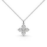 Four-Leaf Clover And Eight-Pointed Star Necklace