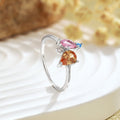 Radiant Colorful Multi Cut Daily Ring
