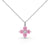 Four-Leaf Clover And Eight-Pointed Star Necklace