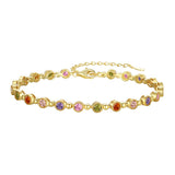 Sparkling Exquisite Round Cut Party Bracelet