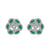 Exquisite Flower Shape Daily Earrings