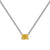 4.0 Carat Elegant Radiant Cut Necklace