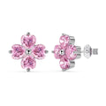 Four-Leaf Clover Ball Earrings