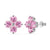 Four-Leaf Clover Ball Earrings