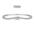 Dainty Charming Round Cut Tennis Bracelet