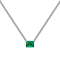 4.0 Carat Elegant Radiant Cut Necklace