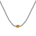 1.0 Carat Shining Oval Cut Necklace