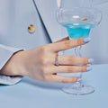 Splashy Ornate Emerald Cut Cocktail Ring