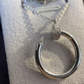 JUSTE NECKLACE SILVER