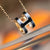 POP H PEDANT PINK GOLD