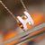 POP H PEDANT PINK GOLD