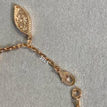 LUCKY SPRING PINK GOLD BRACELET 5 MOTIFS