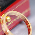 LOVE RING 2.65MM GOLD DIAMOND