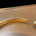 PANTHERE GOLD OPEN BRACELET