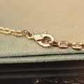 CLOVER 20 MOTIFS DIAMOND GOLD NECKLACE