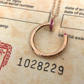 JUSTE PINK DIAMOND NECKLACE