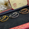 CLASH LARGE HOOP EARRINGS