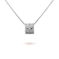Perlee Pendant Silver Necklace