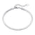 Flat Snake Bone Chain Blade Necklace