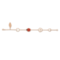 LUCKY SPRING PINK GOLD BRACELET 5 MOTIFS