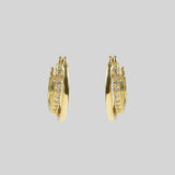 DELILAH HUGGIE EARRINGS