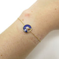 AMULETTE AGATE PINK GOLD BRACELET