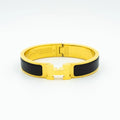 H BLACK BRACELET