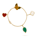Heart Butterfly Clover Bracelet 4 Motifs