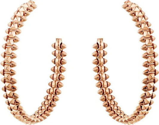 Clash Large Hoop Earrings