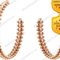 Clash Large Hoop Earrings