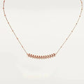 Clash Pink Gold Necklace
