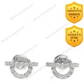 Echappee Mini Diamond Stud Earrings