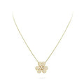 Flower Diamond Necklace